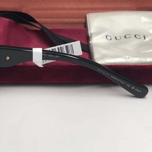 New Authentic Gucci Black Sunglasses for Men GG0979s 001 - Picture 9 of 10